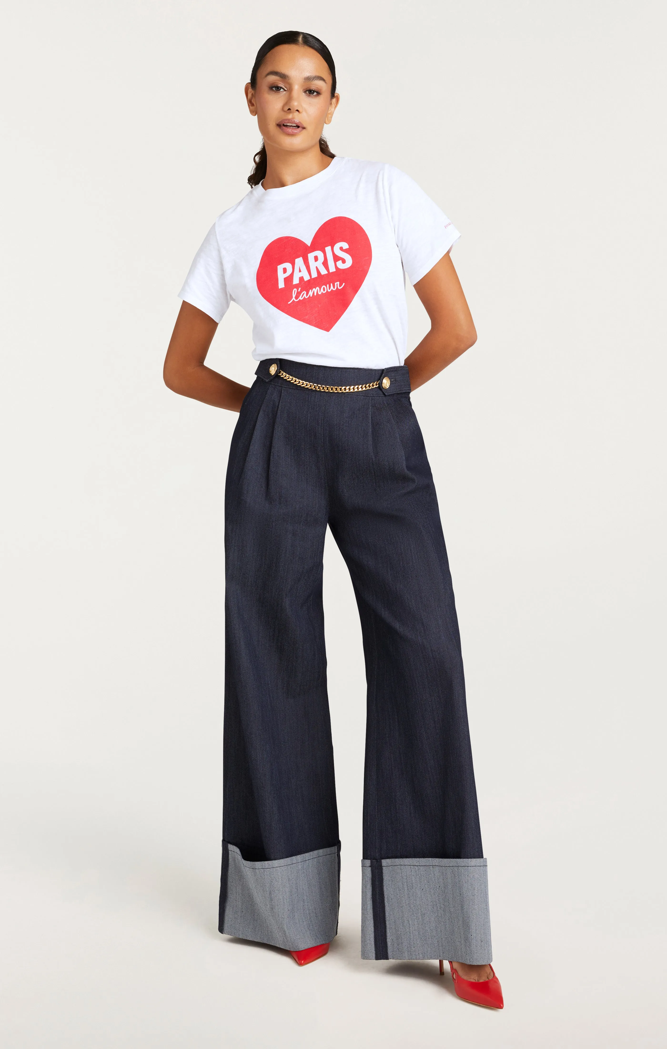 Paris Lamour Heart Tee sold by cinq a sept product image thumbnail 2