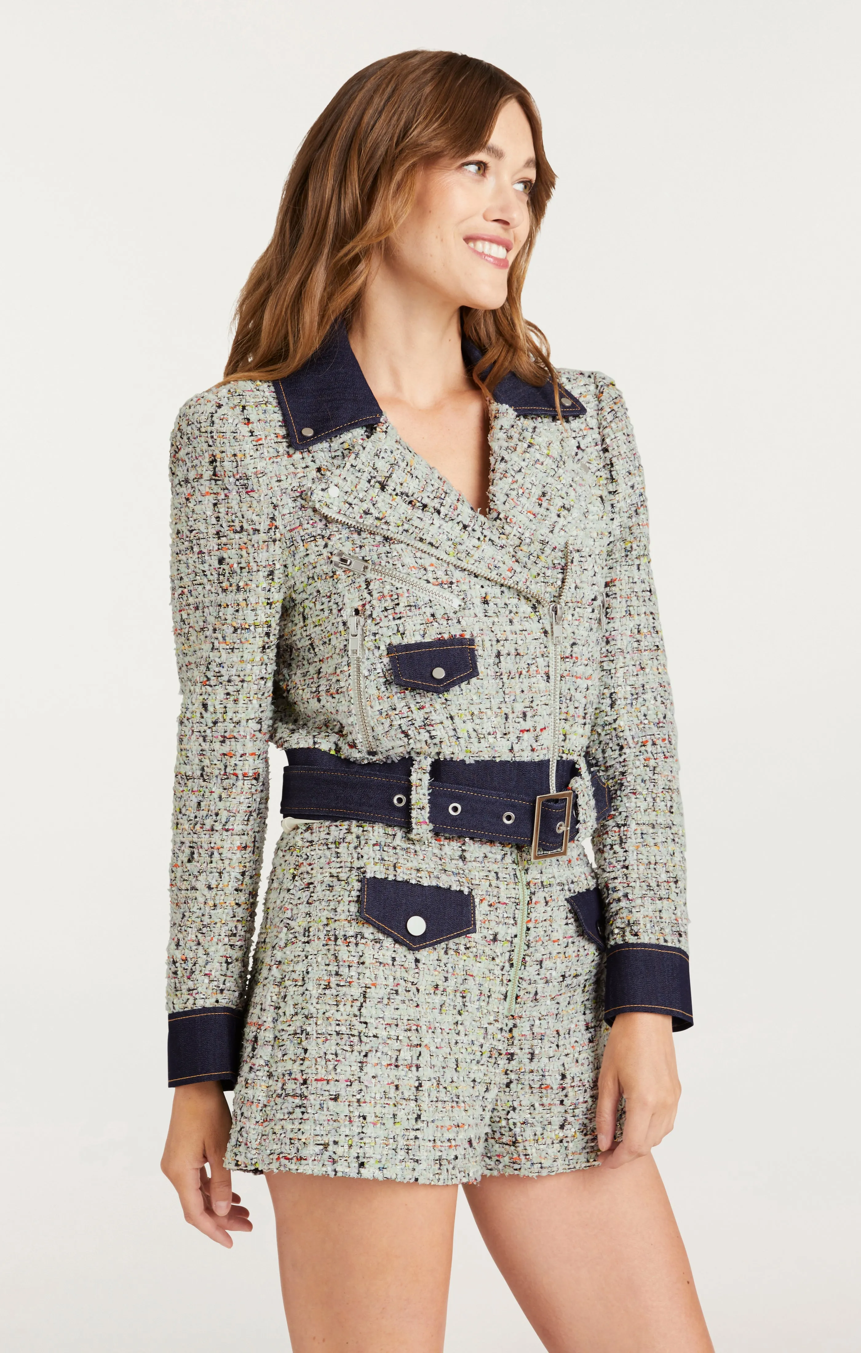 Anya Boucle Zoe Jacket sold by cinq a sept product image thumbnail 4