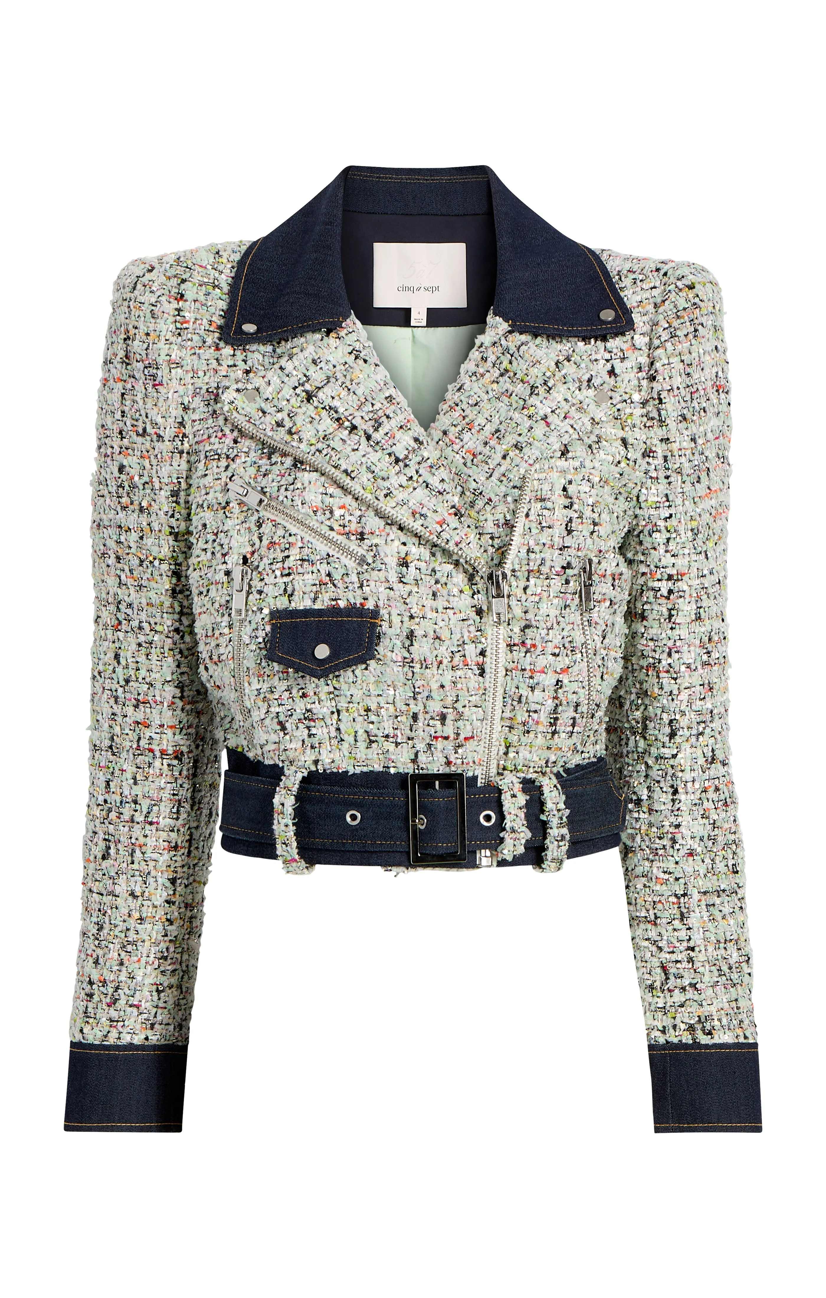 Anya Boucle Zoe Jacket sold by cinq a sept