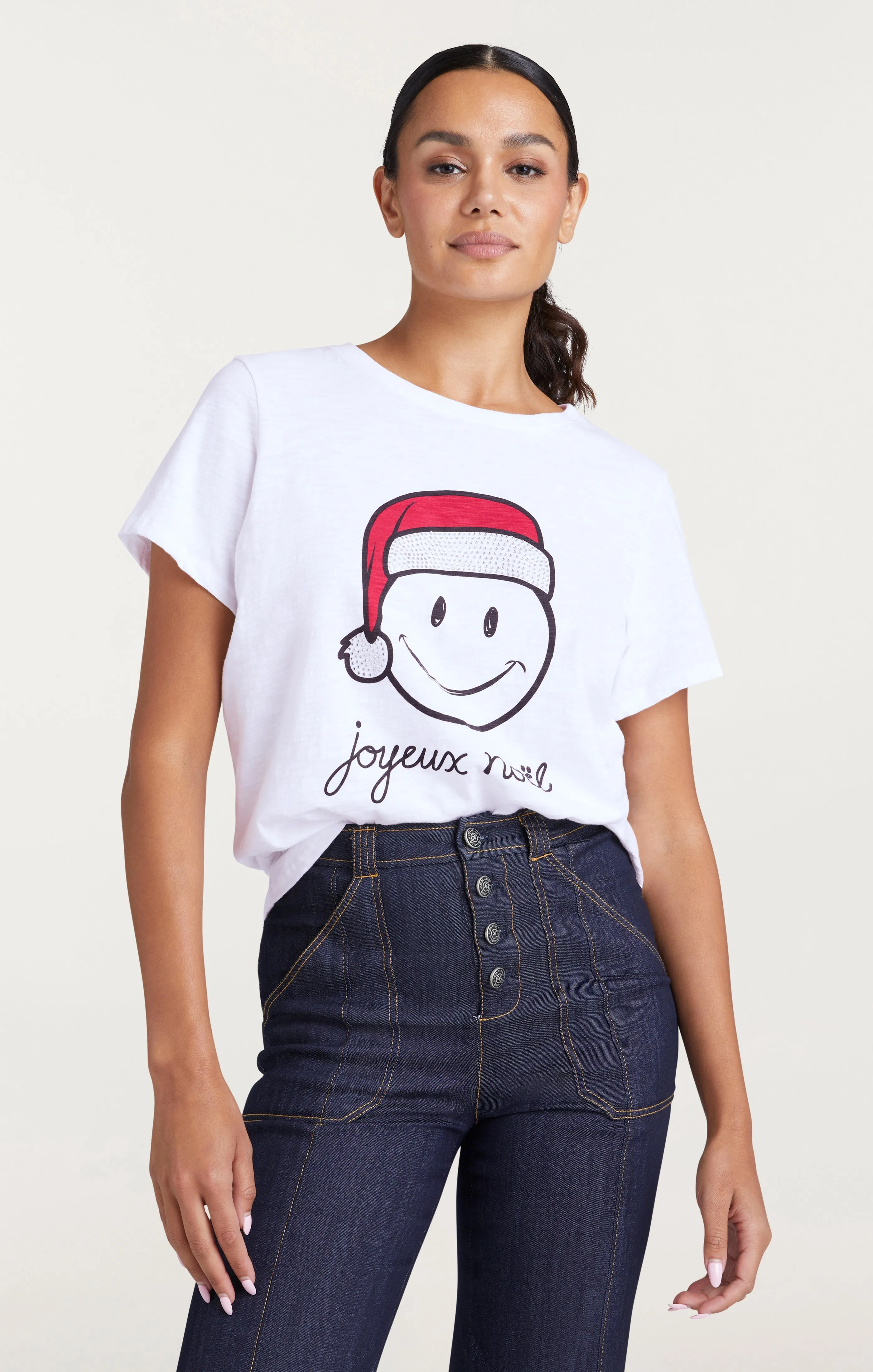 Smiley Joyeux Noel Tee sold by cinq a sept product image thumbnail 3