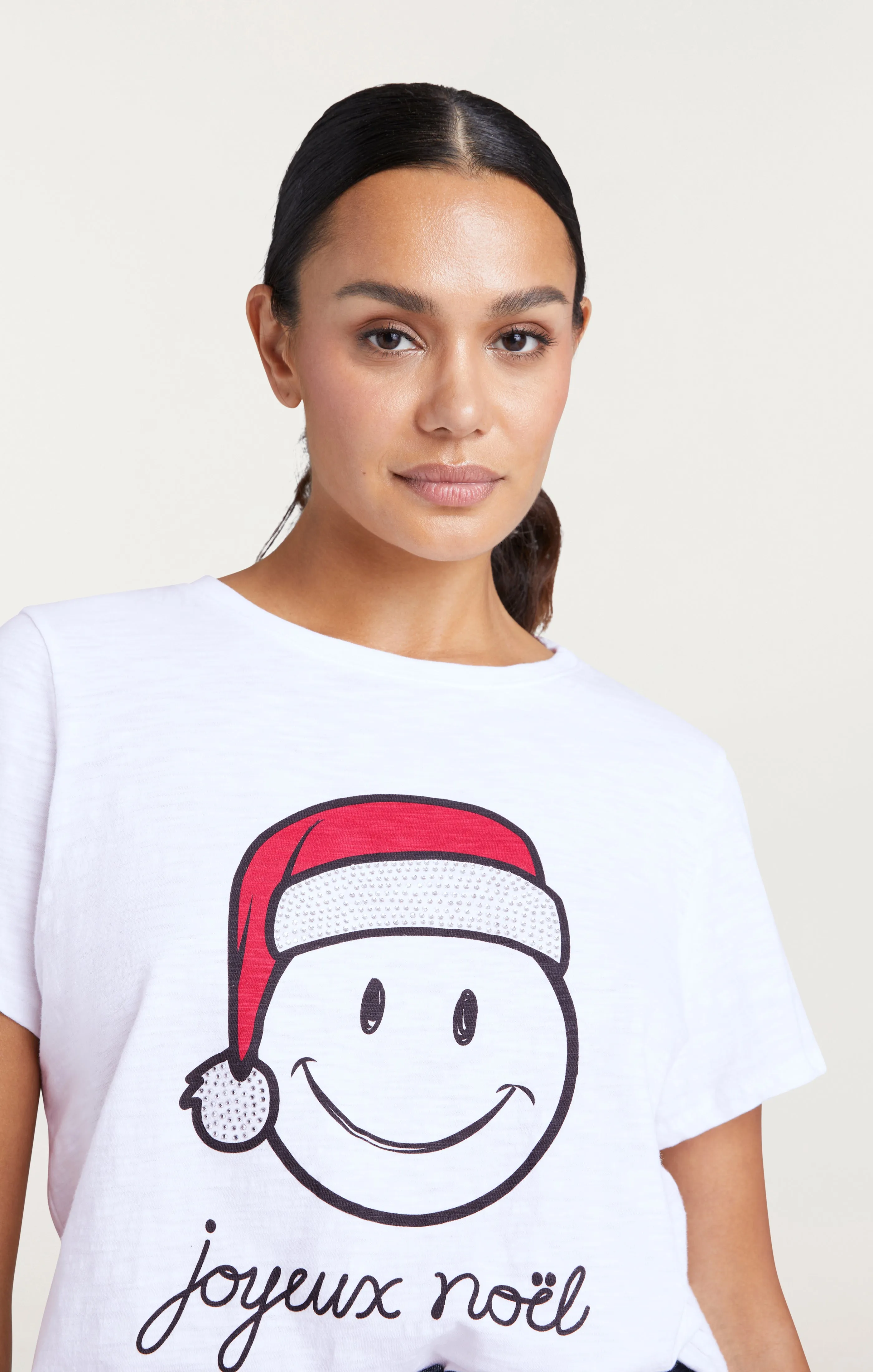 Smiley Joyeux Noel Tee sold by cinq a sept product image thumbnail 5