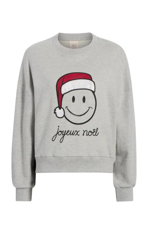 Heatset Smiley Joyeux Brandy Pullover sold by cinq a sept