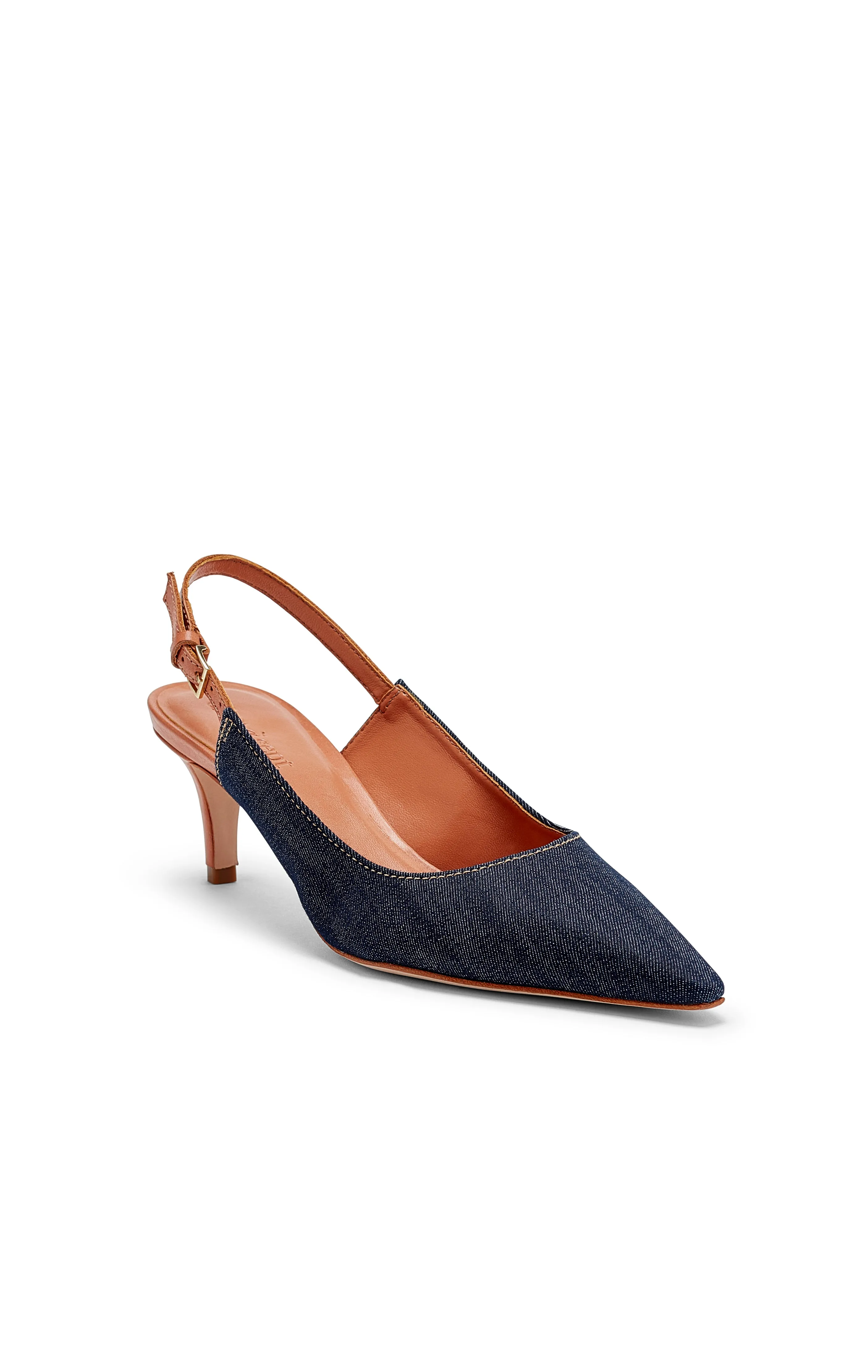 Sylvie Denim Slingback Pump sold by cinq a sept product image thumbnail 2