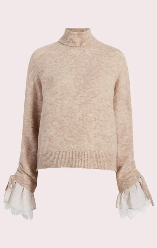 Turtleneck Atlas Pullover sold by cinq a sept