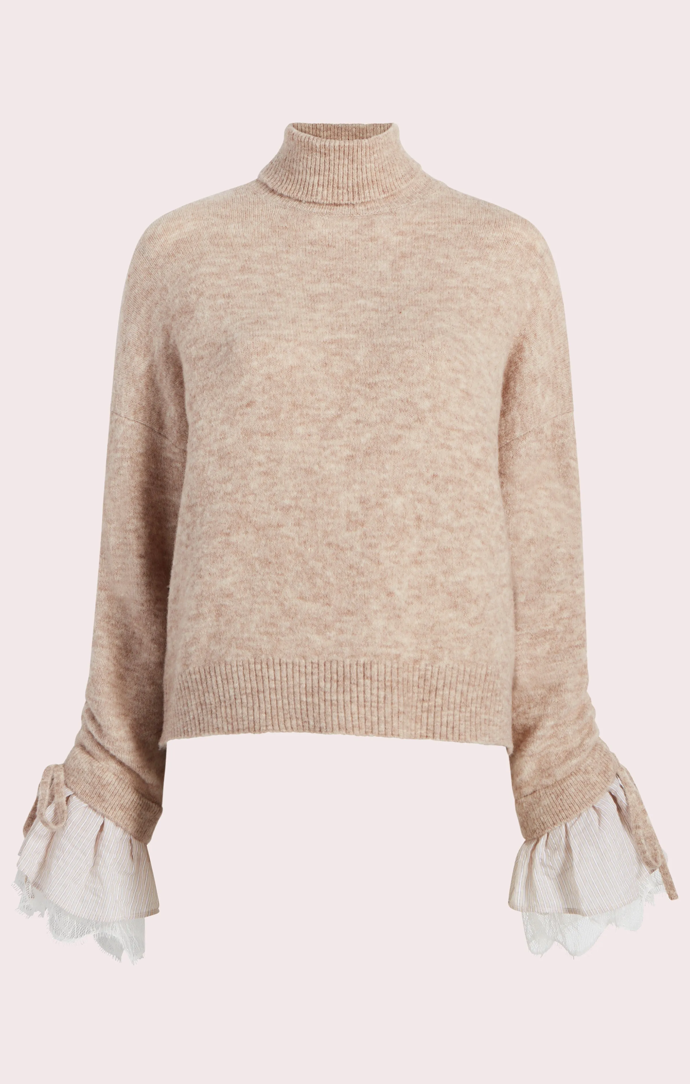 Turtleneck Atlas Pullover sold by cinq a sept
