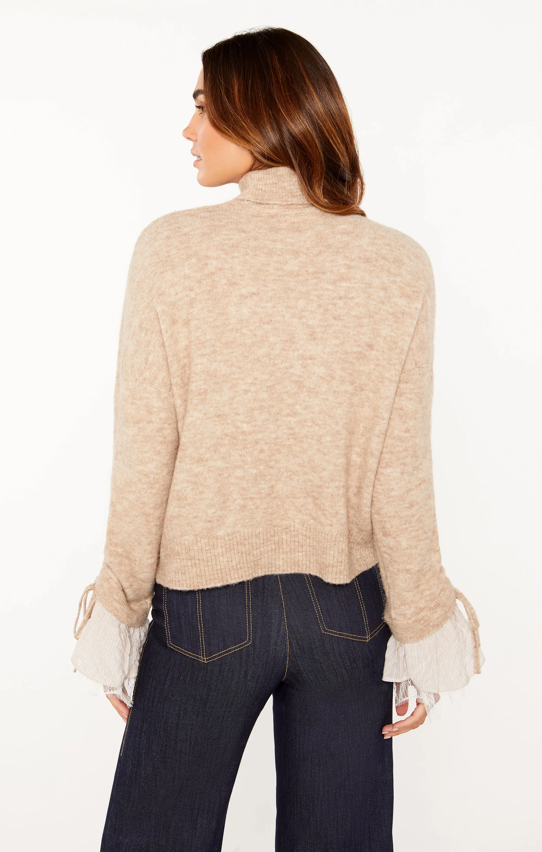 Turtleneck Atlas Pullover sold by cinq a sept product image thumbnail 3