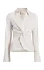 Faux Leather Mckenna Top sold by cinq a sept