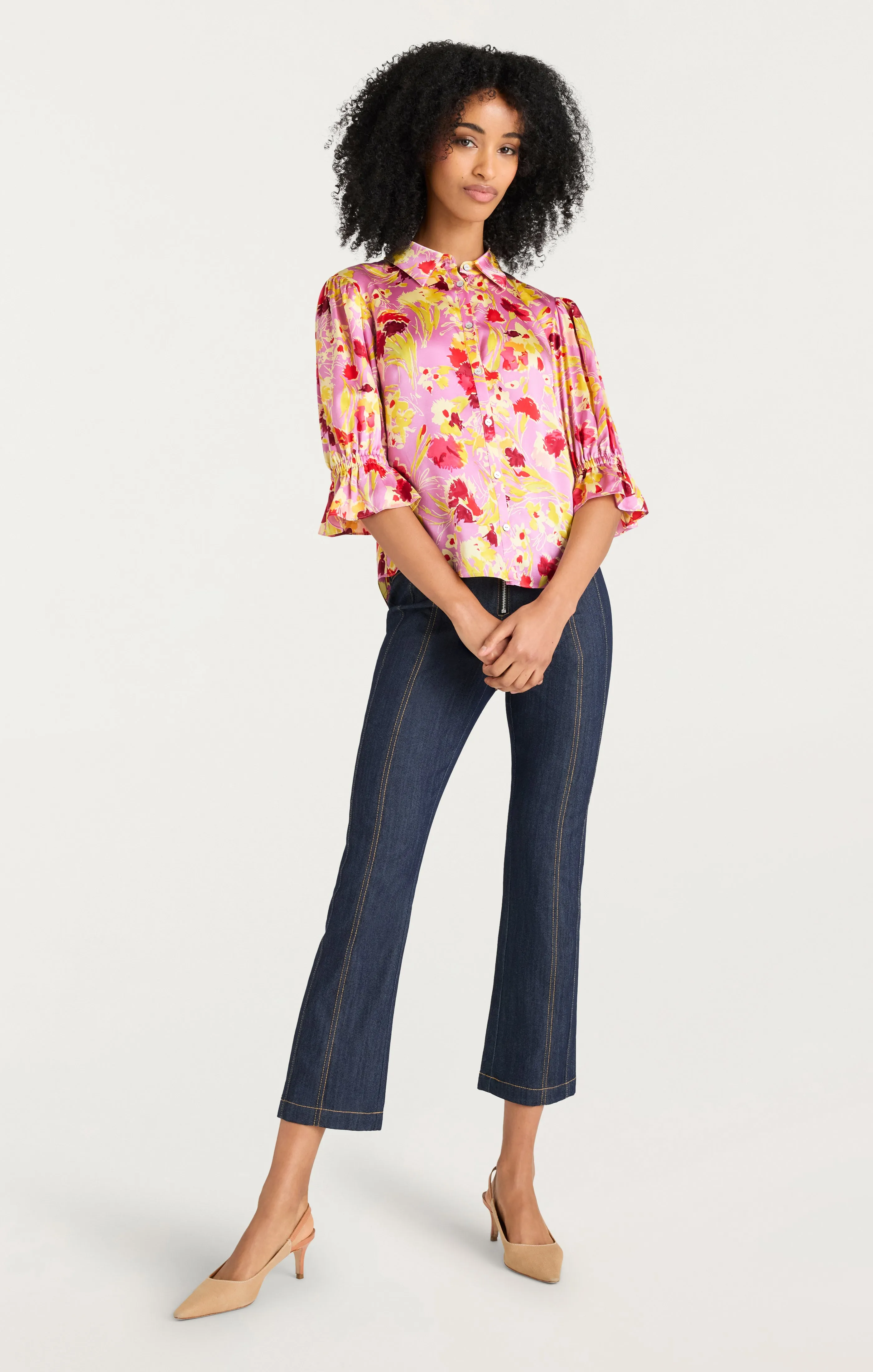Tossed Floral Fiona Top sold by cinq a sept product image thumbnail 2