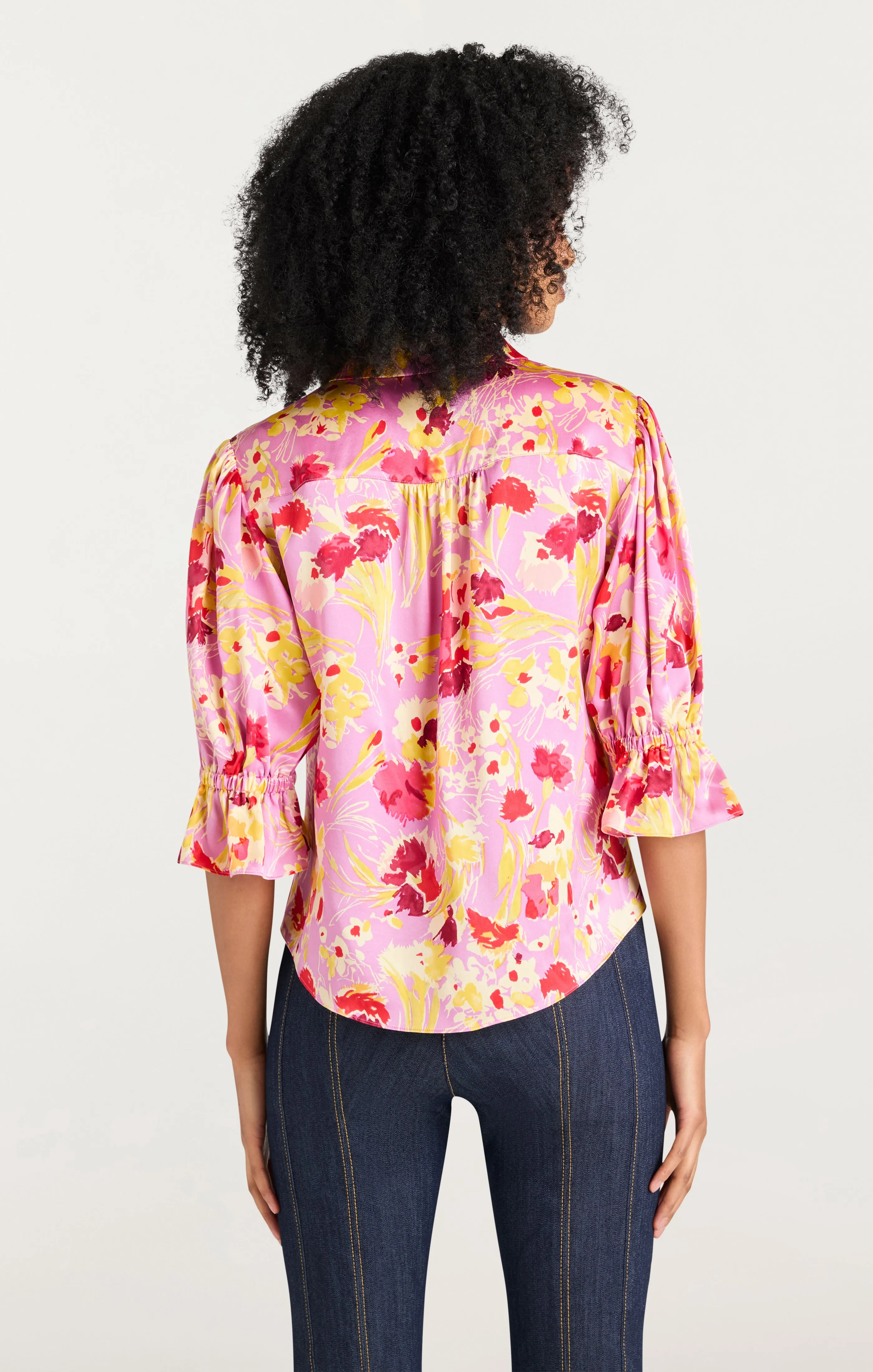 Tossed Floral Fiona Top sold by cinq a sept product image thumbnail 4