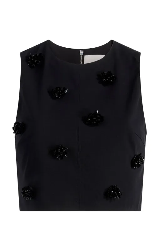 Sequin Dot Abbie Top sold by cinq a sept