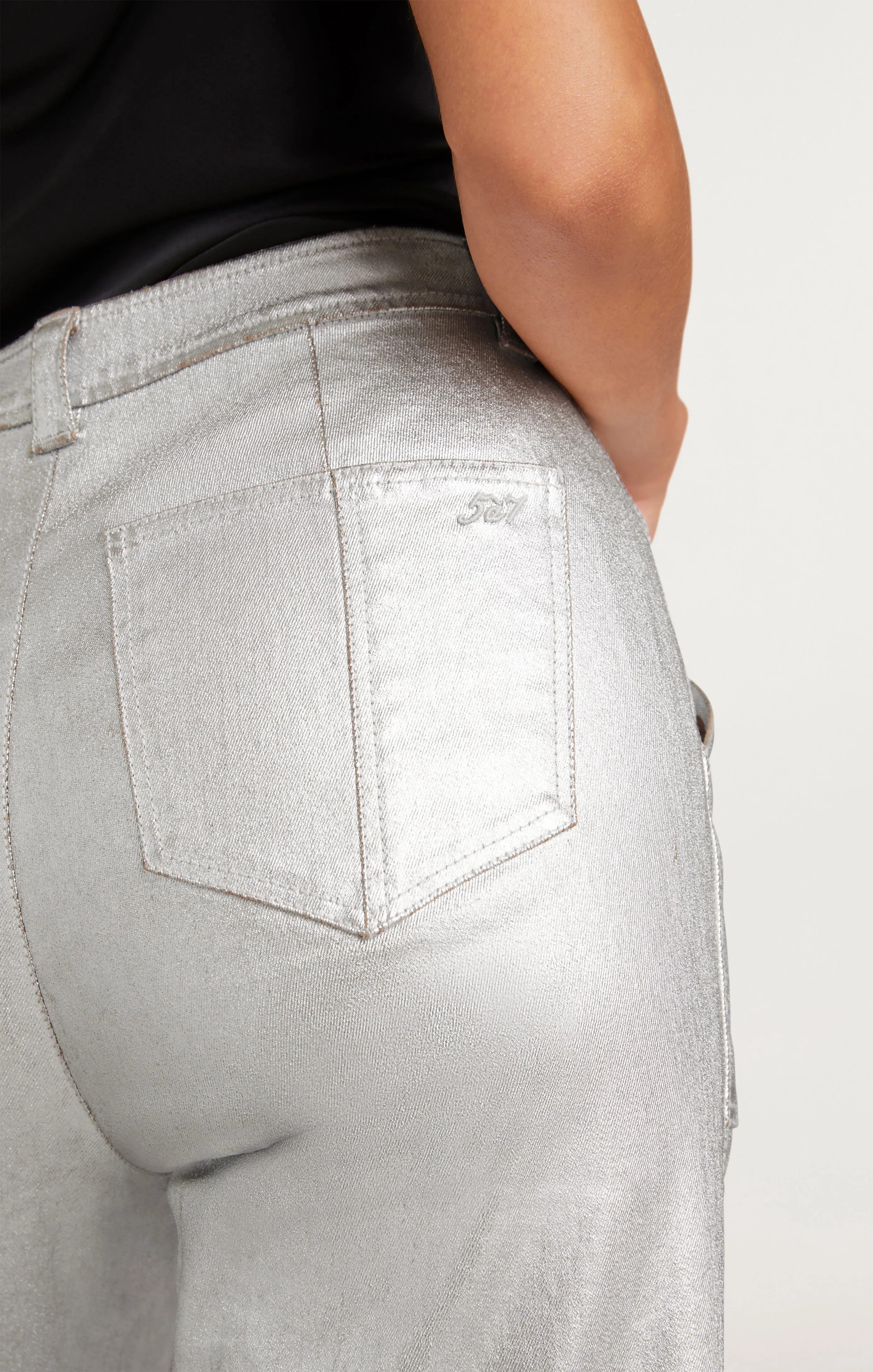 Textured Foil Benji Jeans sold by cinq a sept product image thumbnail 5
