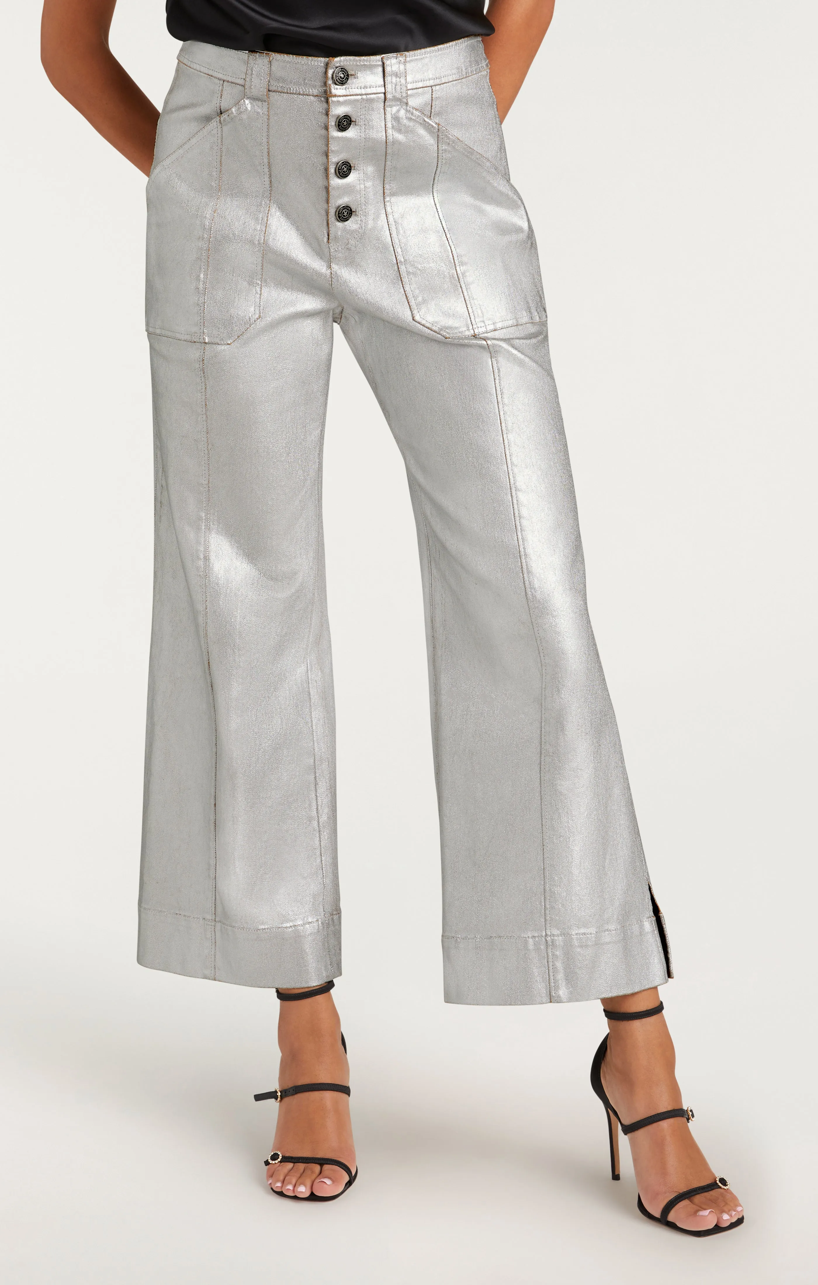 Textured Foil Benji Jeans sold by cinq a sept product image thumbnail 2