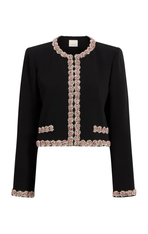 Sunburst Stacked Trim Penelope Jacket sold by cinq a sept