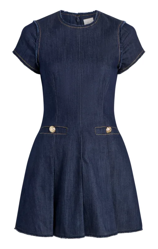 Indigo Nova Jean Dress made by cinq a sept