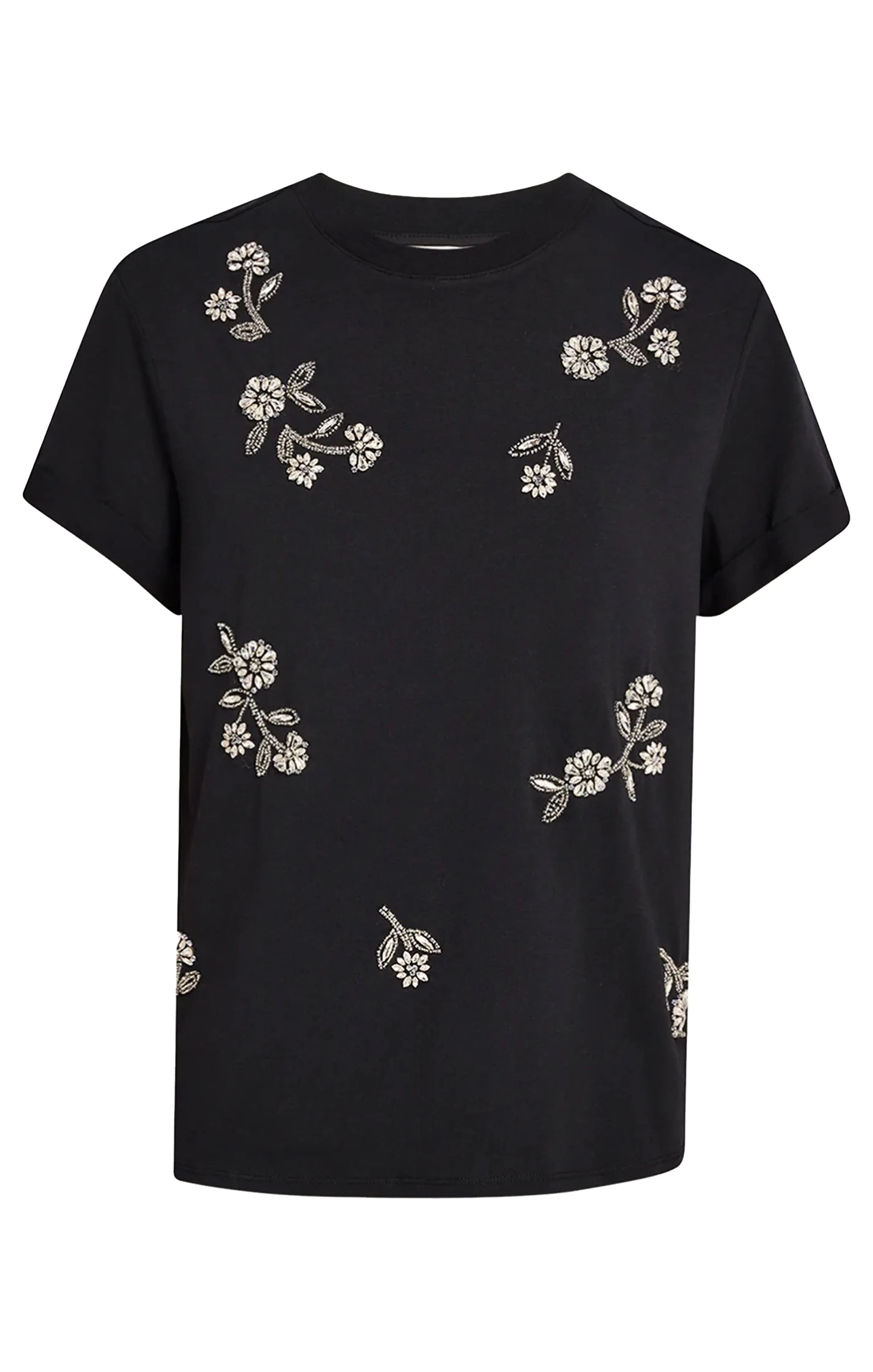 Diamond Vines Washed Bree Tee sold by cinq a sept