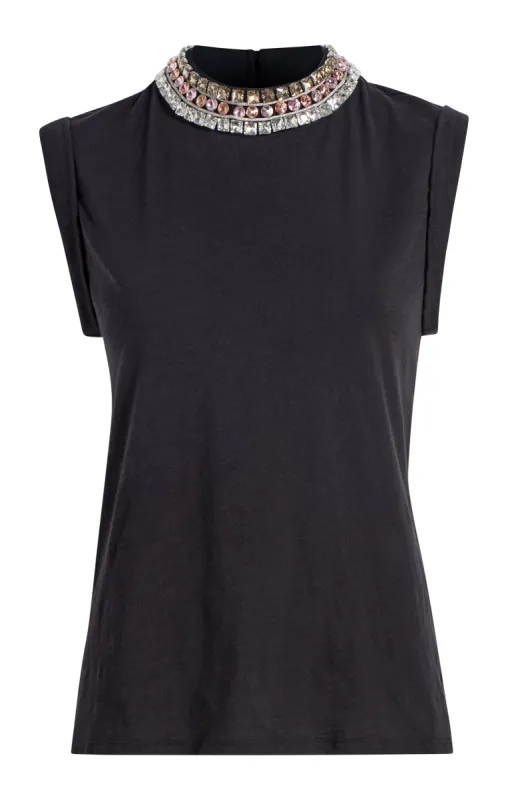 Deco Border Bella Tee sold by cinq a sept