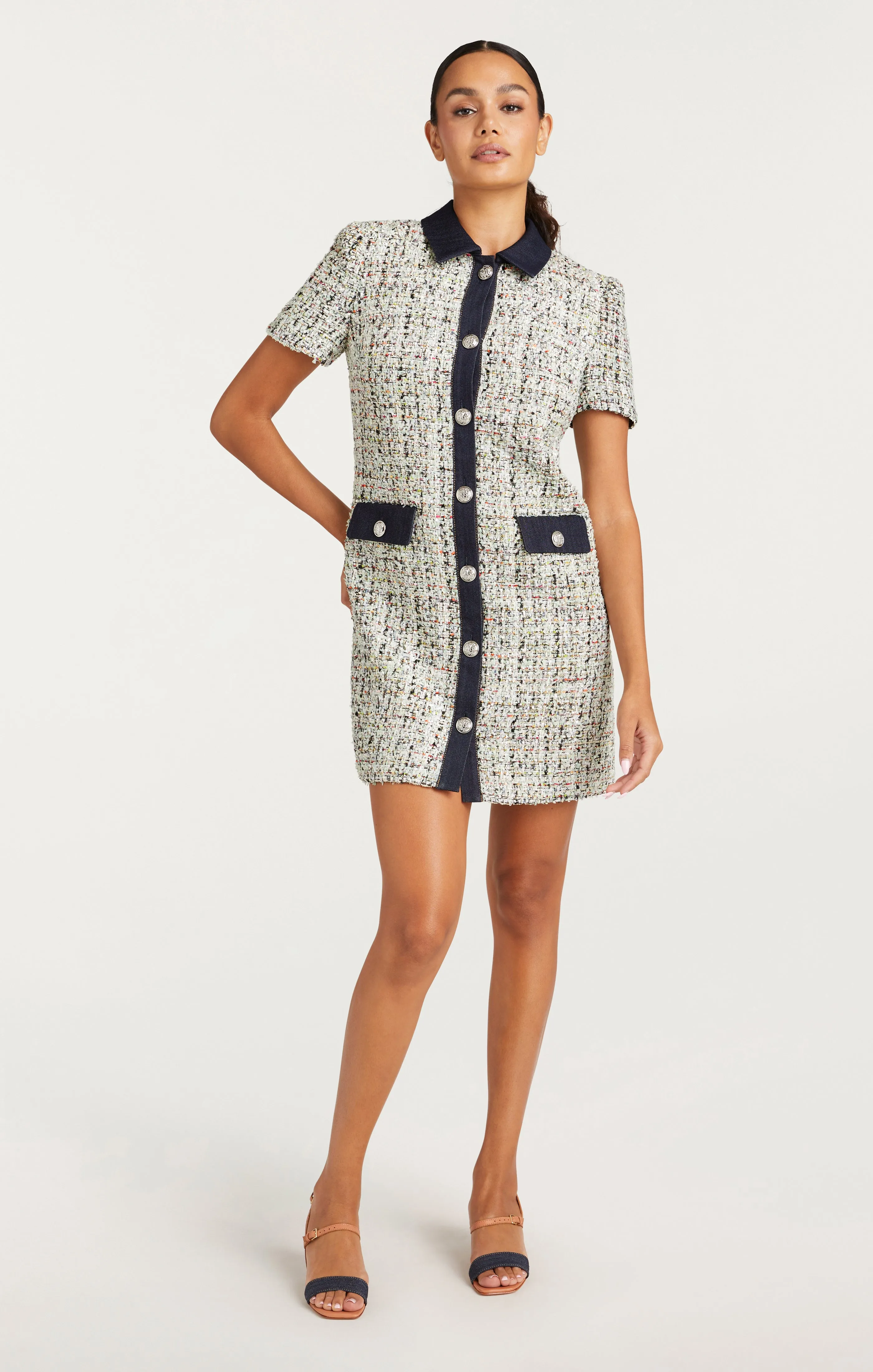 Sophie Denim Ankle Strap Sandal sold by cinq a sept product image thumbnail 4