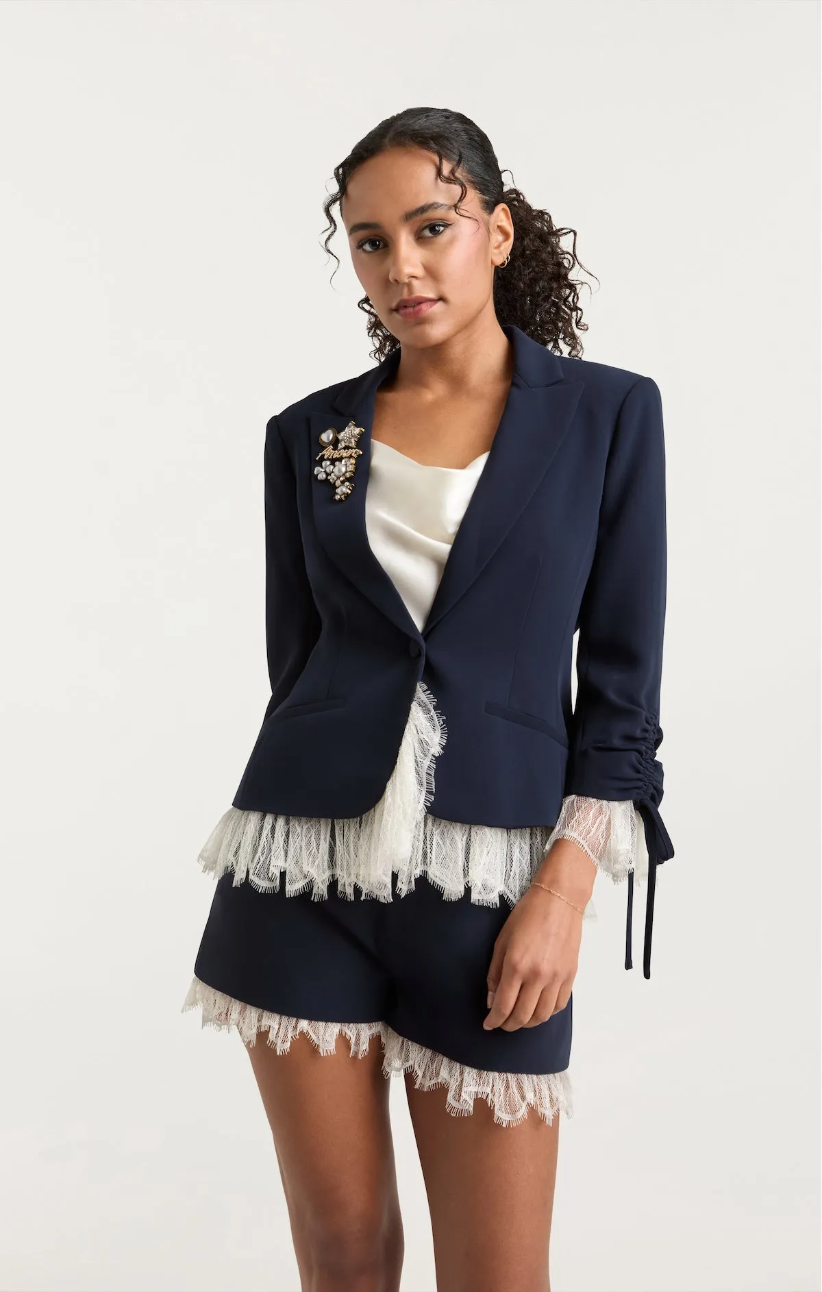 Le Petit Roxie Blazer sold by cinq a sept product image thumbnail 3