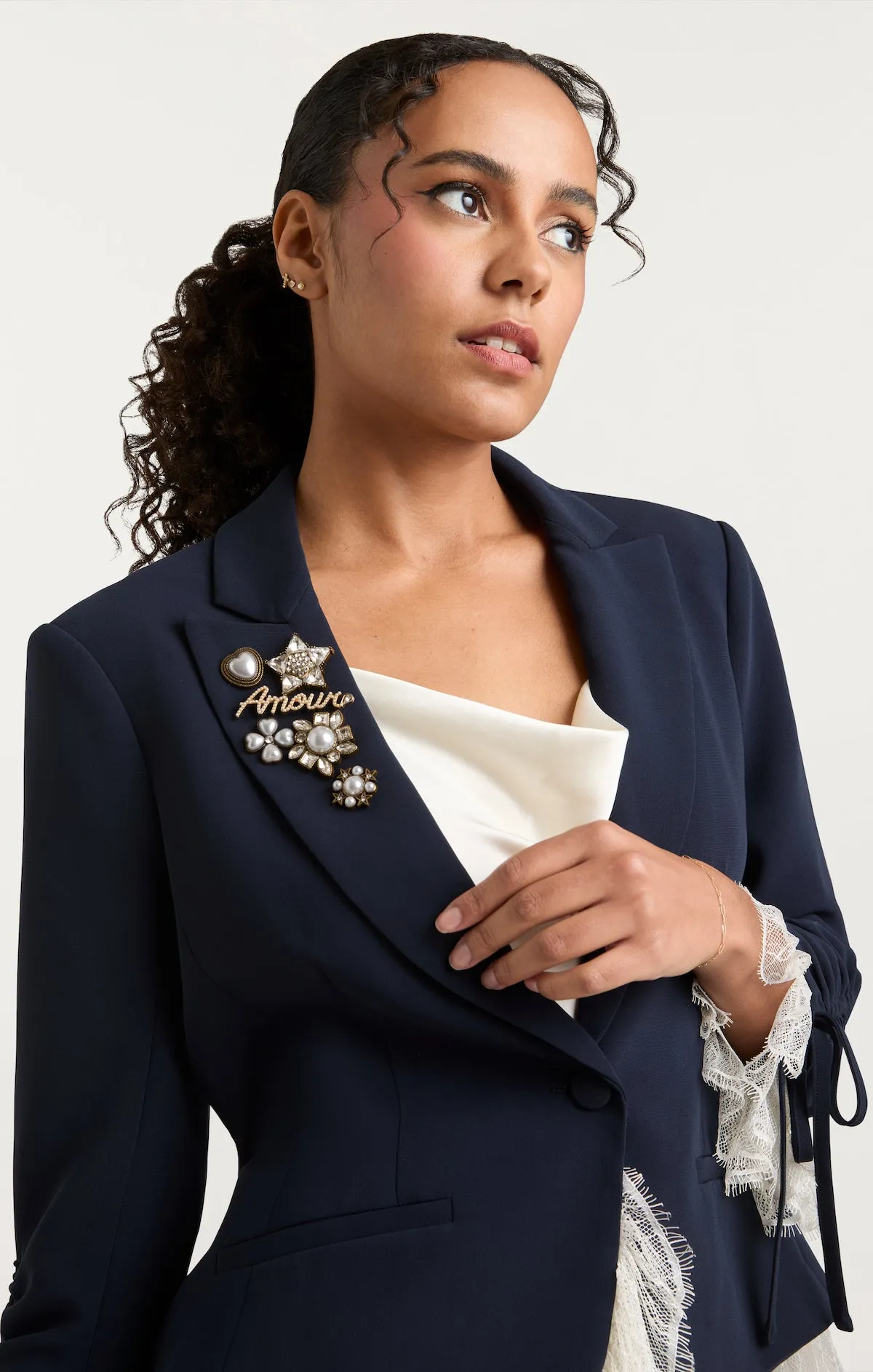 Le Petit Roxie Blazer sold by cinq a sept product image thumbnail 5