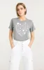 Multi Heart Tee sold by cinq a sept