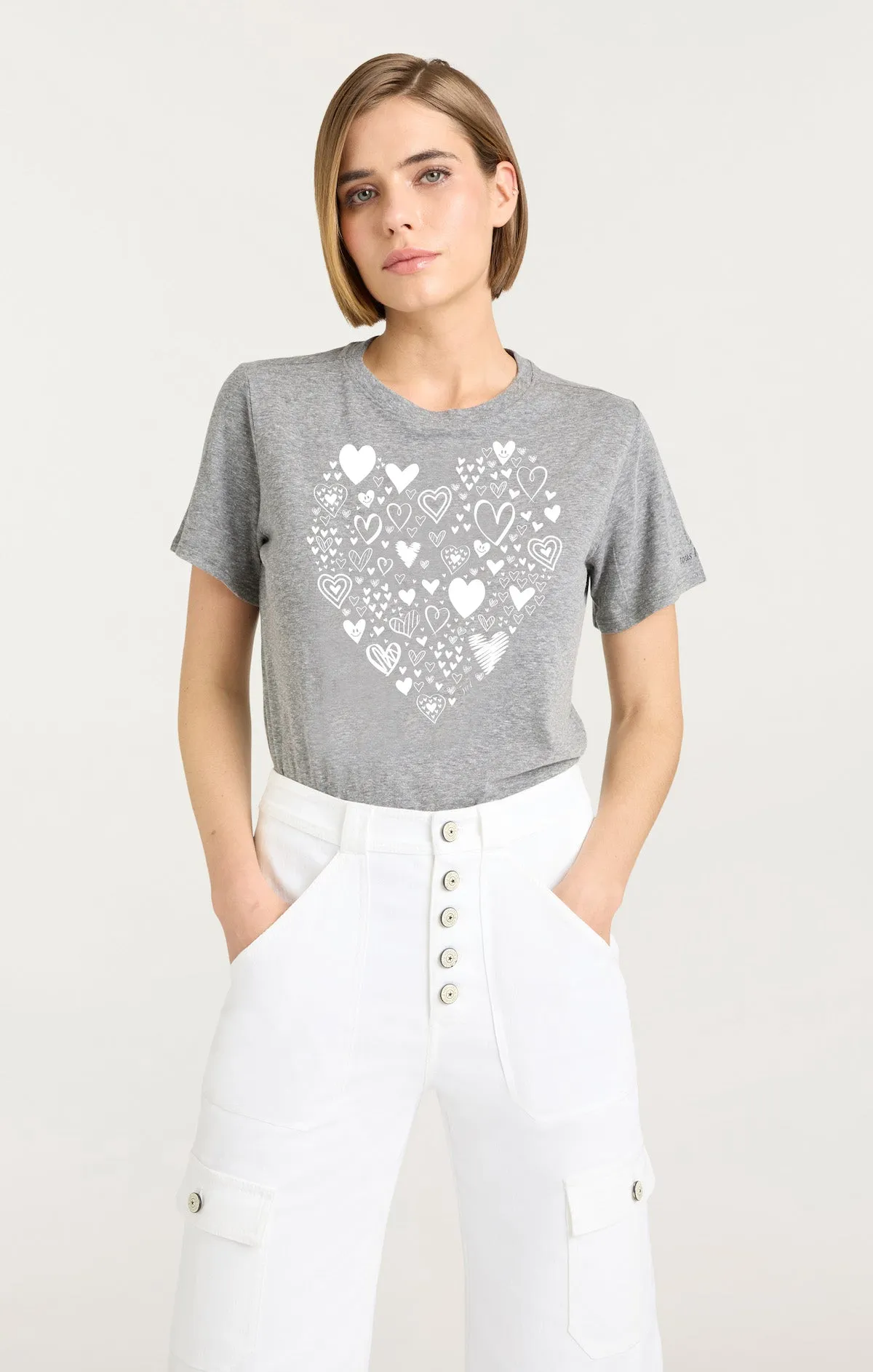 Multi Heart Tee sold by cinq a sept product image thumbnail 2