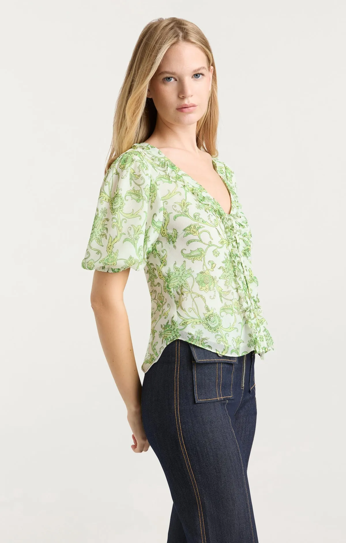 Ivy Paisley Seraphina Top sold by cinq a sept product image thumbnail 4