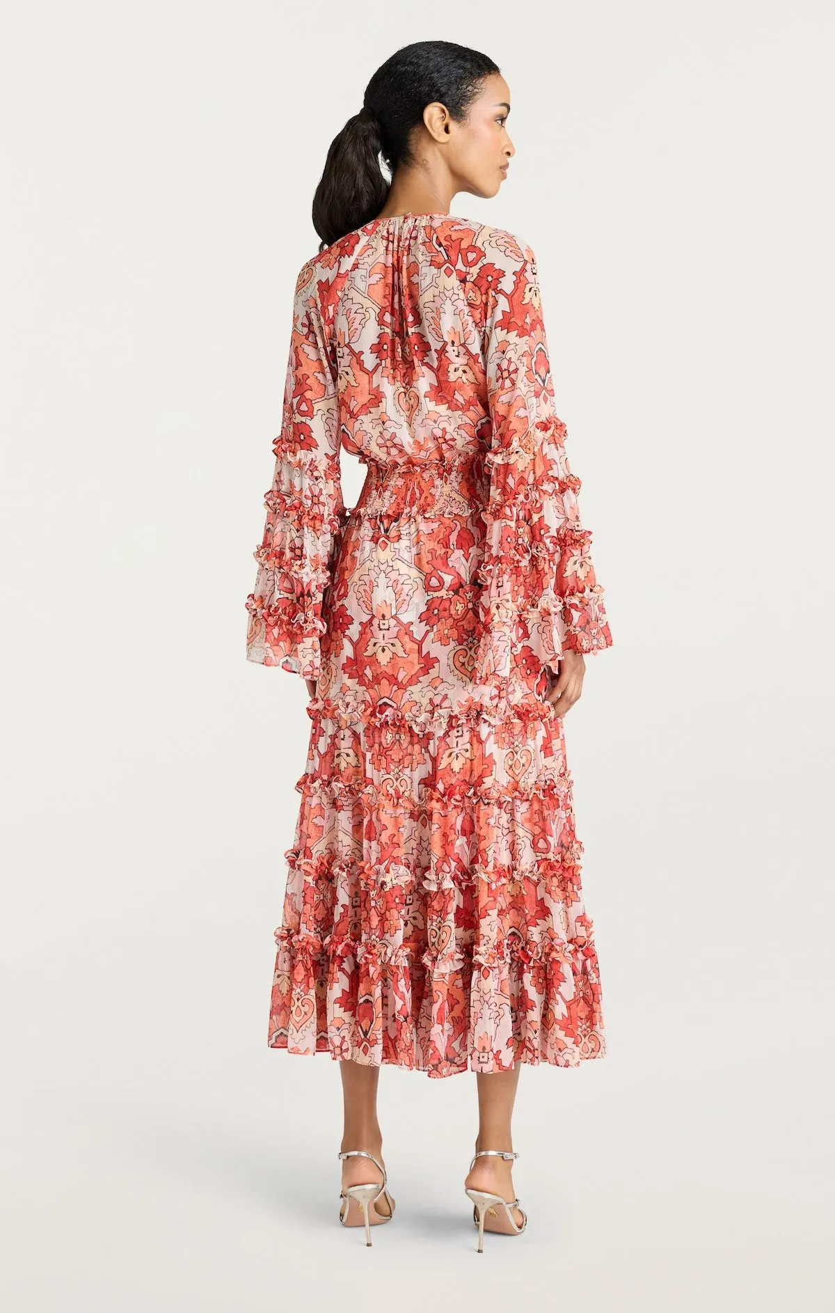 Damask Sunnina Midi Dress sold by cinq a sept product image thumbnail 3