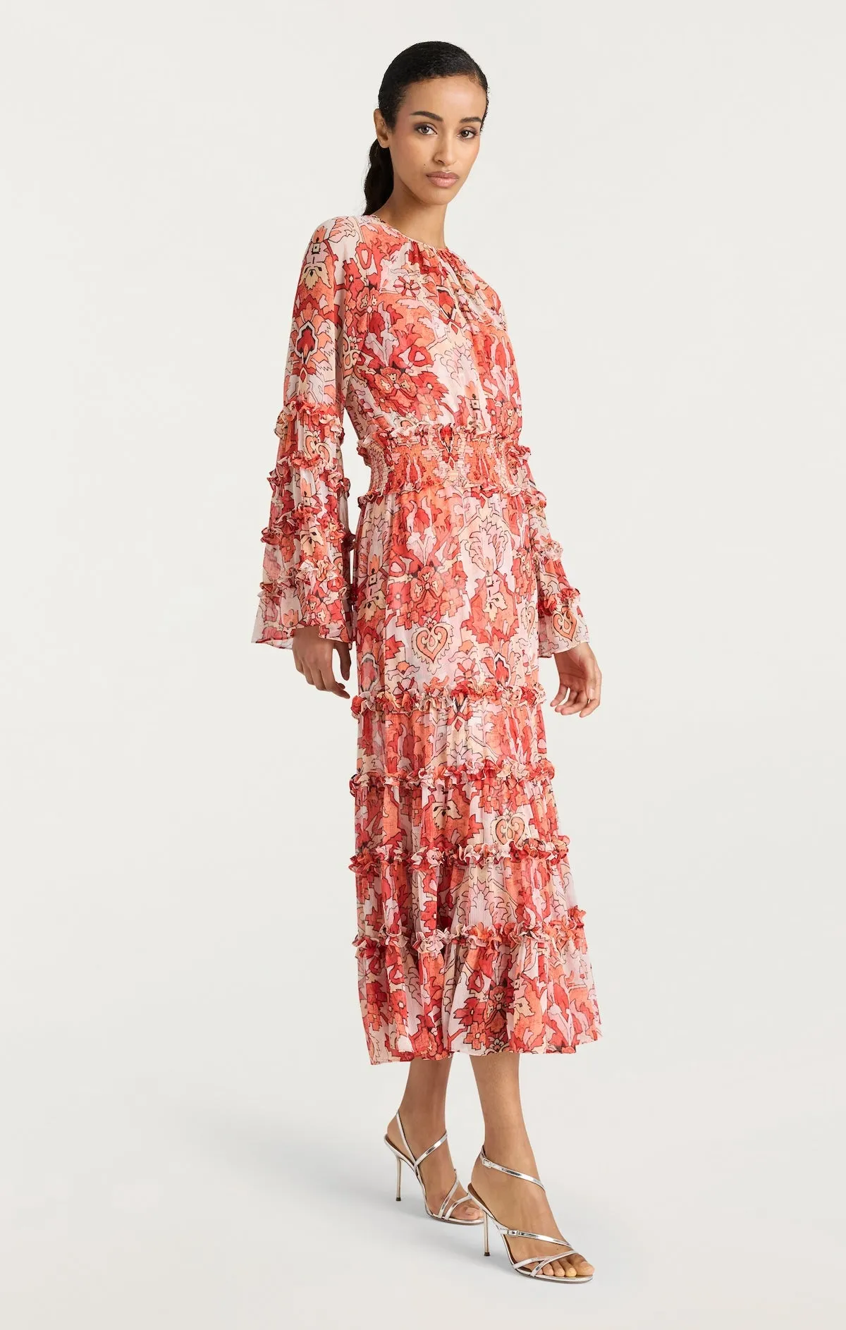 Damask Sunnina Midi Dress sold by cinq a sept product image thumbnail 2