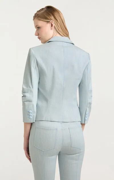 Two Tone Melange Le Petit Khloe Blazer sold by cinq a sept product image thumbnail 3