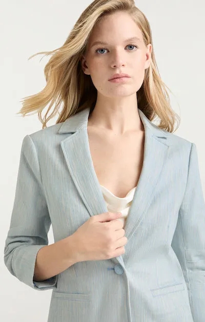 Two Tone Melange Le Petit Khloe Blazer sold by cinq a sept product image thumbnail 4