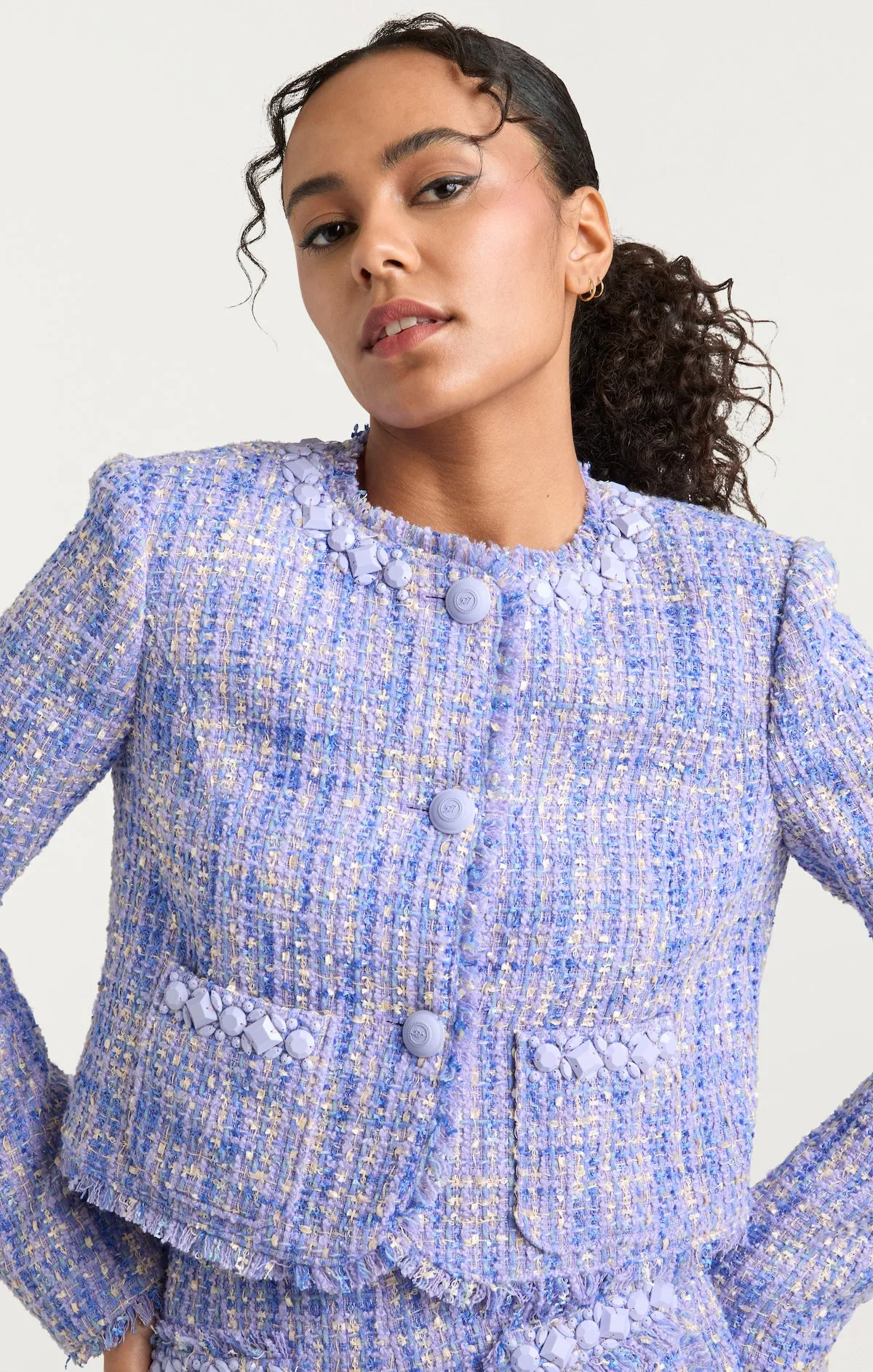 Lucie Boucle Audette Jacket sold by cinq a sept product image thumbnail 5