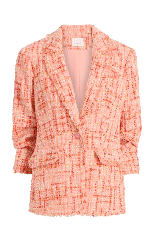 Lucie Boucle Khloe Blazer made by cinq a sept