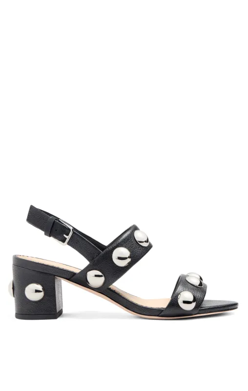 Gemma Studded Block Heel Sandal sold by cinq a sept