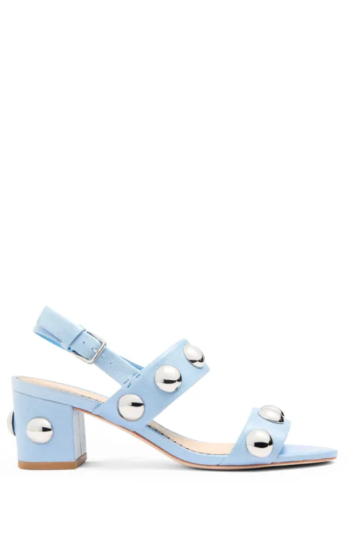 Gemma Studded Block Heel Sandal sold by cinq a sept