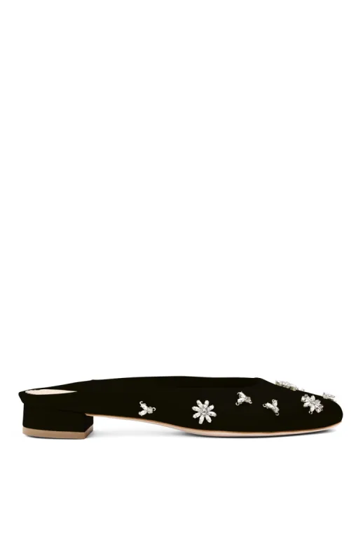 Callie Satin Mule sold by cinq a sept