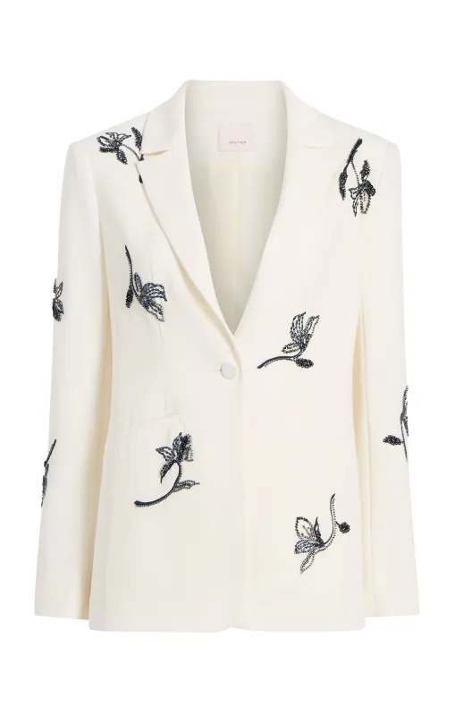 Falling Lilies Karlie Blazer made by cinq a sept