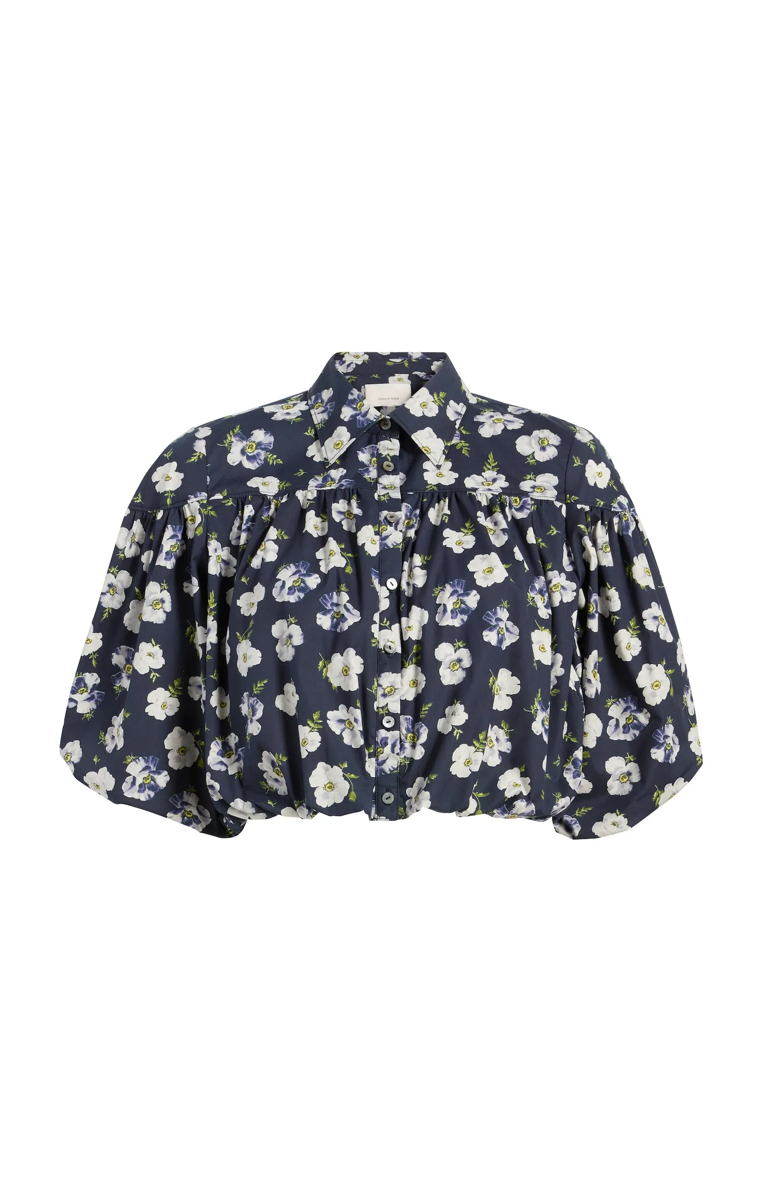 Mini Tossed Poppies Elysa Top sold by cinq a sept