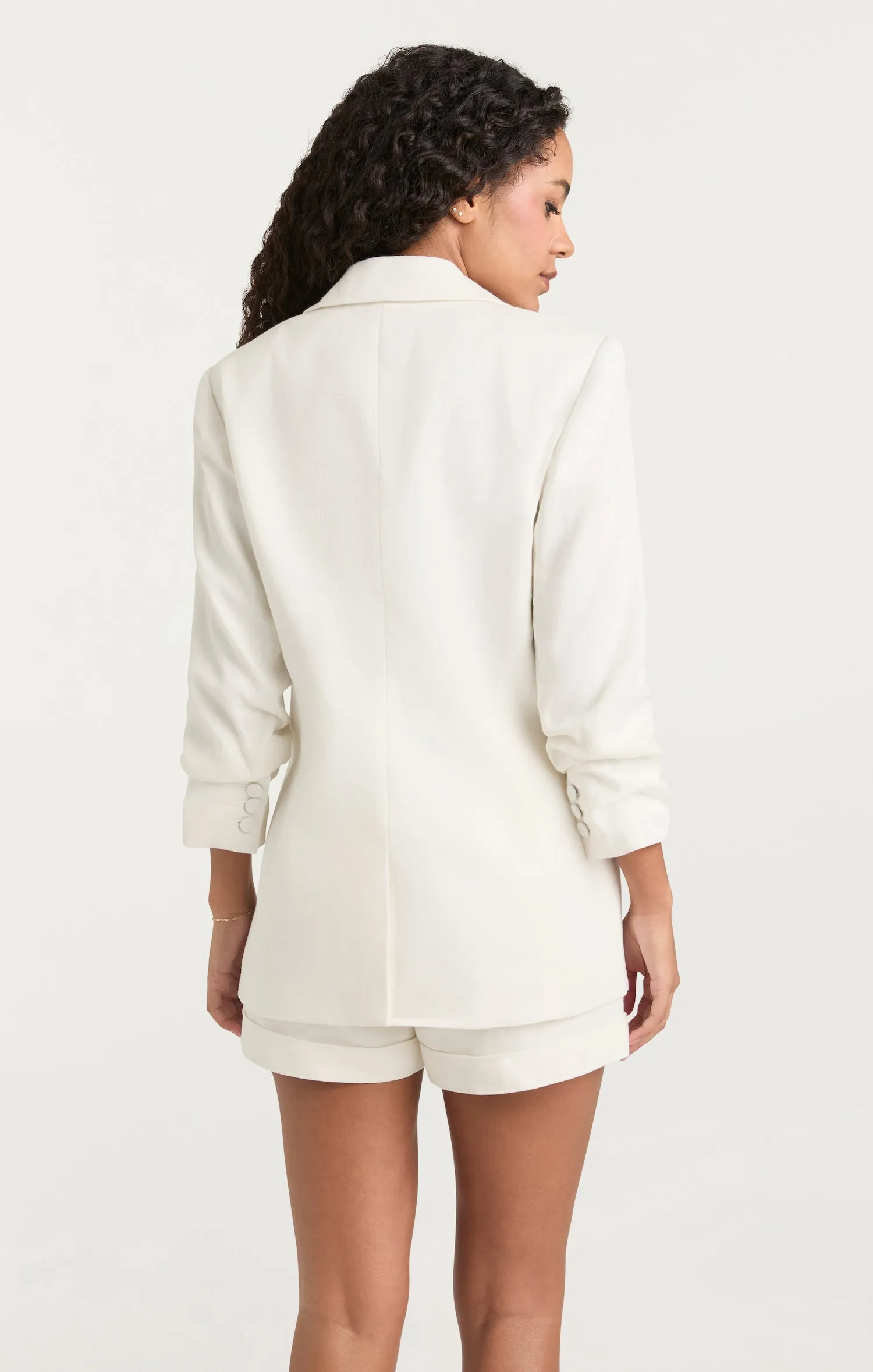 Linen Suiting Kylie Blazer sold by cinq a sept product image thumbnail 4