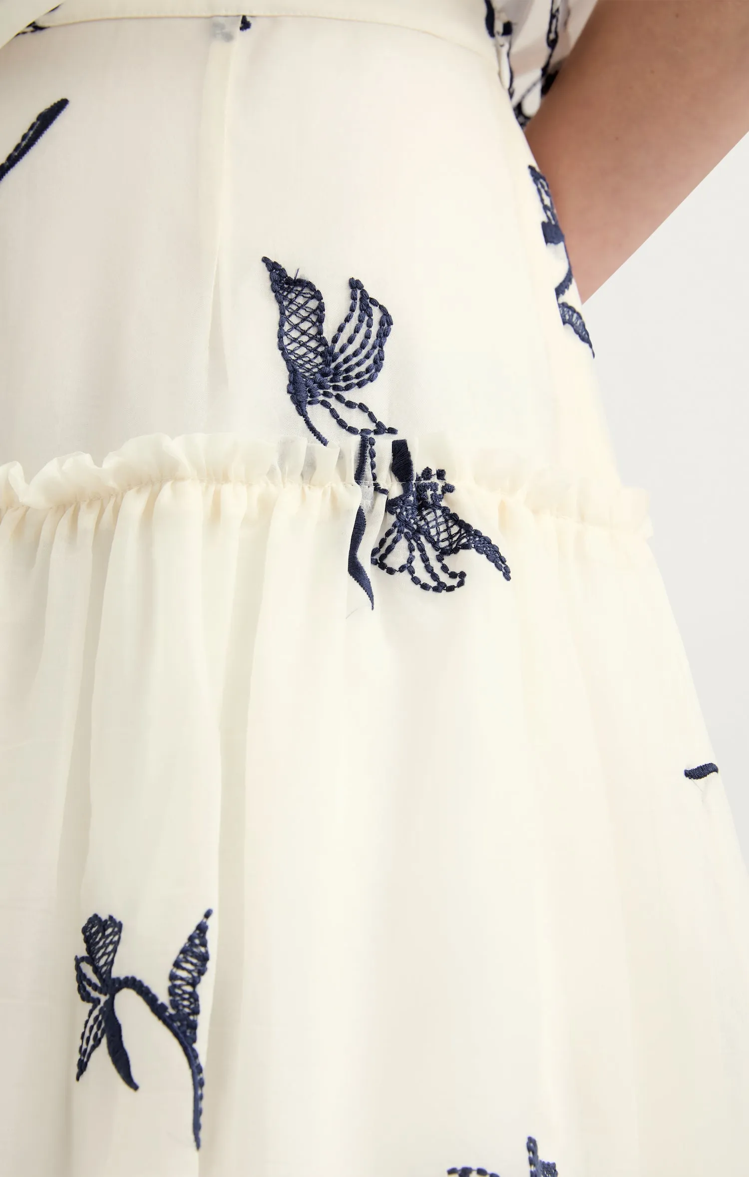Embroidered Ellah Skirt sold by cinq a sept product image thumbnail 3