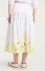 Trailing Peonies Tilda Skirt sold by cinq a sept