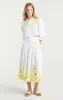 Trailing Peonies Tilda Skirt sold by cinq a sept