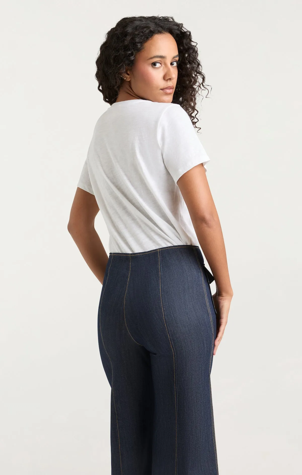 Bonjour Y'all Smiley Tee sold by cinq a sept product image thumbnail 4