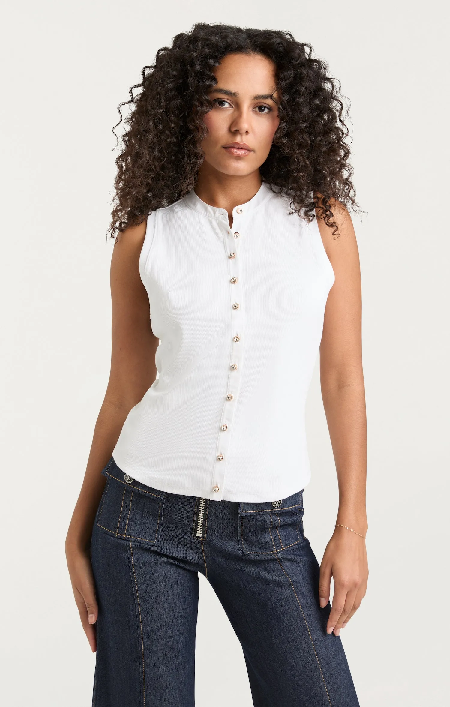 Sleeveless Beverly Top sold by cinq a sept product image thumbnail 3
