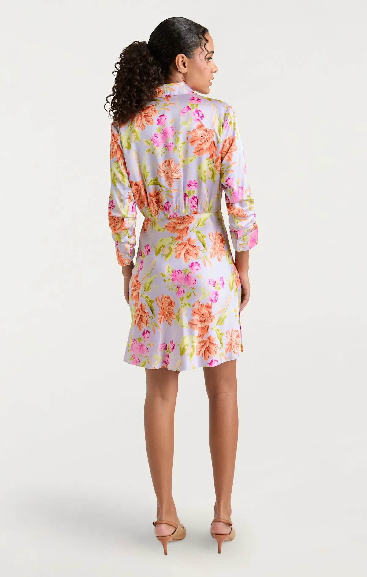 Midnight Tulips Mini Jacey Dress sold by cinq a sept product image thumbnail 4