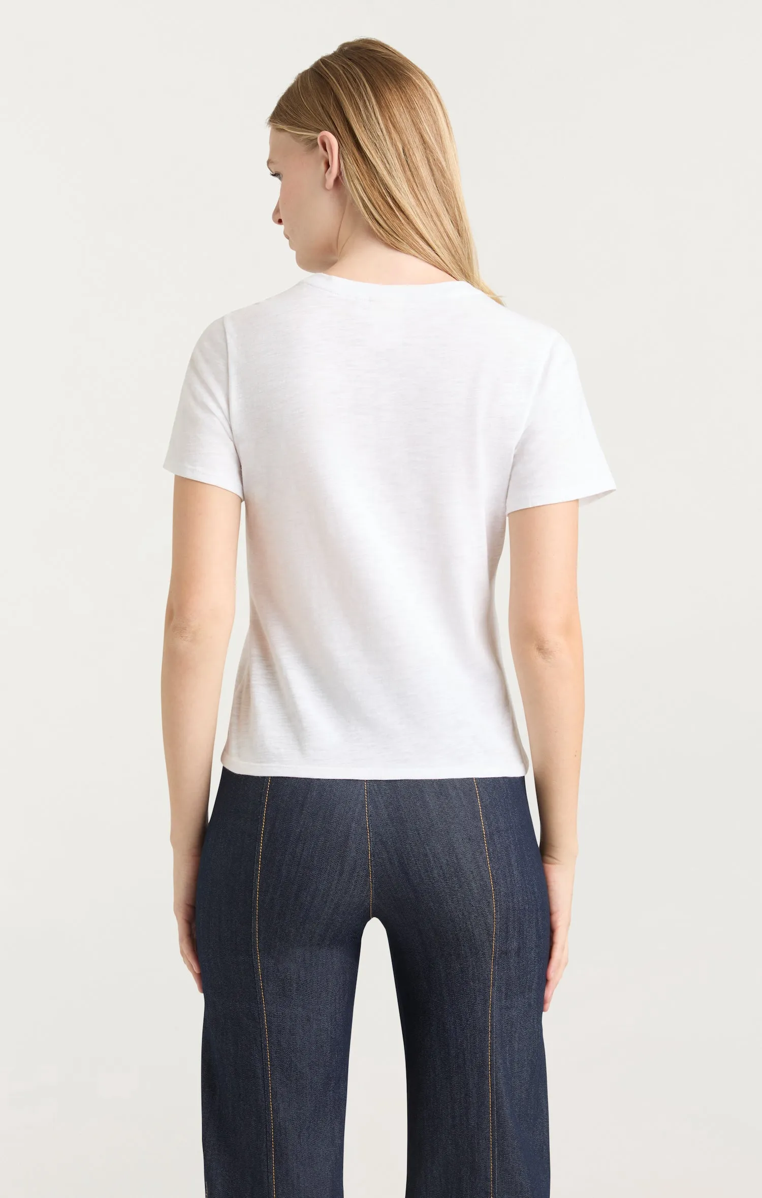 Je T'aime Logo Shrunken Tee sold by cinq a sept product image thumbnail 3