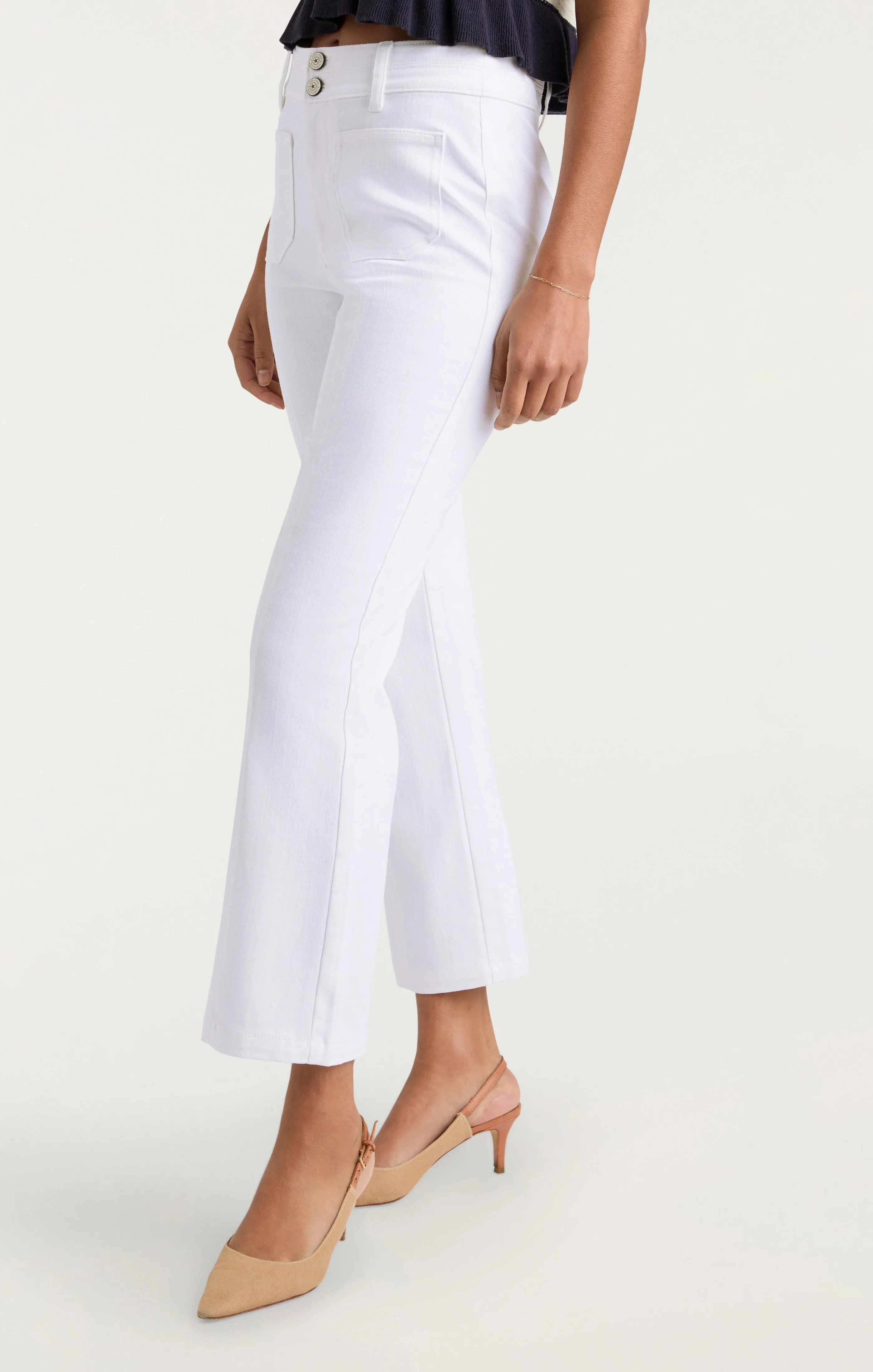 White Dorothea Jeans sold by cinq a sept product image thumbnail 4