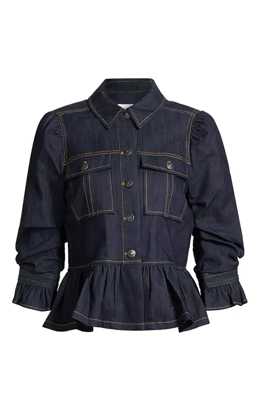 Delanie Jean Jacket sold by cinq a sept