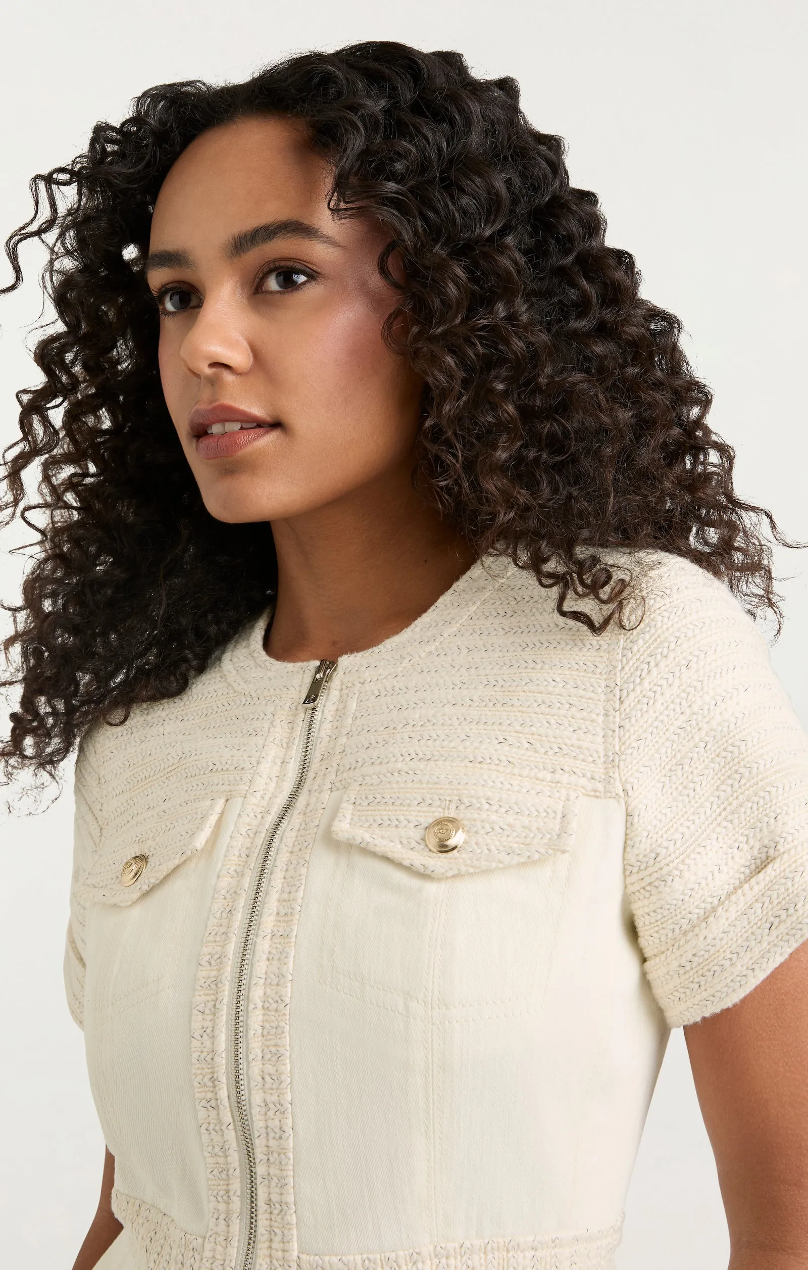 Braided Tweed Layla Dress sold by cinq a sept product image thumbnail 4