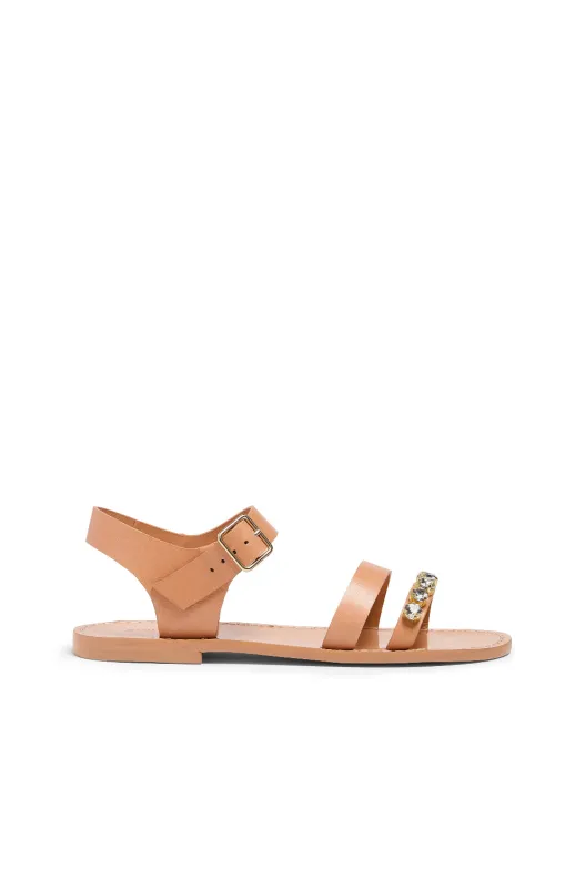 Victoria Ankle Strap Sandal sold by cinq a sept