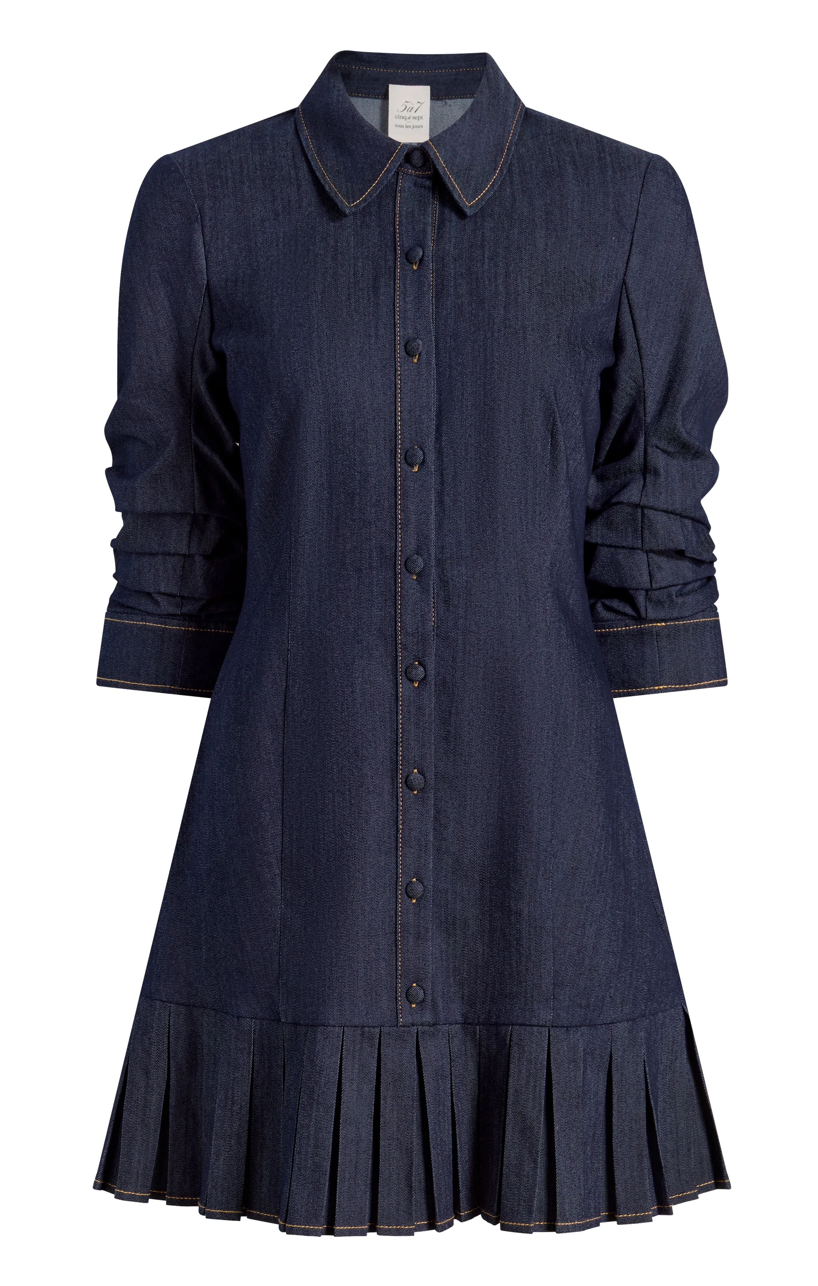 Indigo Lucilla Jean Dress sold by cinq a sept